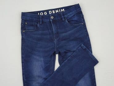rajstopy den: Spodnie jeansowe, 15 lat, 170, stan - Bardzo dobry — 1