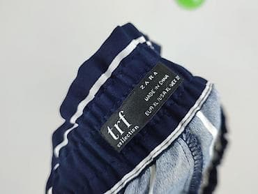 cargo house: Zara, Material trousers for women, size XL — 4