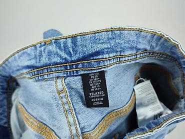 bluzy tupac: Spodnie jeansowe, H&M, 15 lat, 170, stan - Dobry — 4