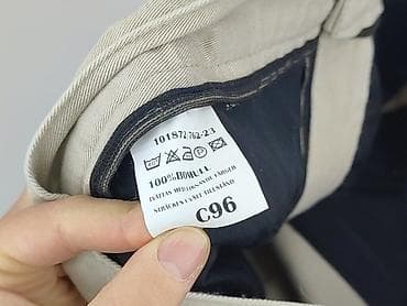 getry reserved: Męskie spodnie materiałowe w kolorze jasnobeżowym (piaskowym). - — 4