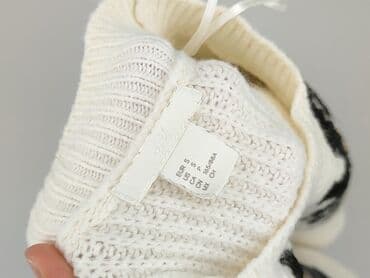 bialy sweterek hm: H&M, Sweter damski, rozmiar S — 4