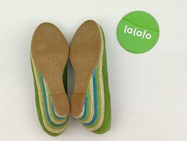 sukienka i sandały na koturnie: Półbuty damskie, rozmiar 40 — 5