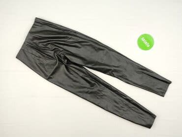 legginsy wzorzyste: Sinsay, Legginsy Ze skóry ekologicznej damskie, rozmiar 2XS — 3
