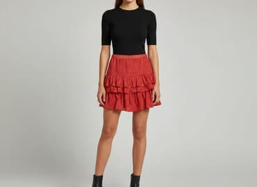 spódniczka z frędzlami: Noisy May, Spódnica damska, rozmiar S — 6