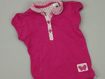 różowa koszulka niemiec: Blouse, 6-9 months, condition - Good — 1