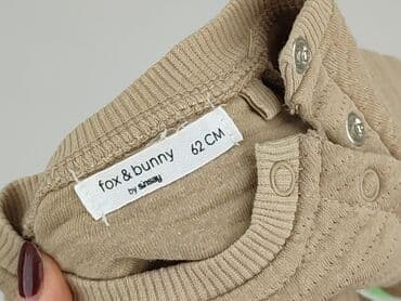 simple trencz: Sweatshirt, Fox&Bunny, 3-6 months, condition - Perfect — 4