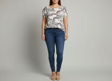 biała bluzka do stroju krakowskiego: Kiwi, Bluzka damska, rozmiar 2XL — 7