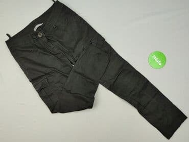 Women's Clothing: Soaked in Luxury, Material trousers for women, size L (EU 40) — 2