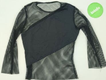 bluzki z siateczka czarne: Bluzka damska, rozmiar S — 3