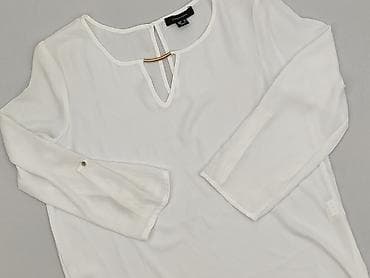 biale materialowe spodnie: Atmosphere, Bluzka damska, rozmiar M — 1