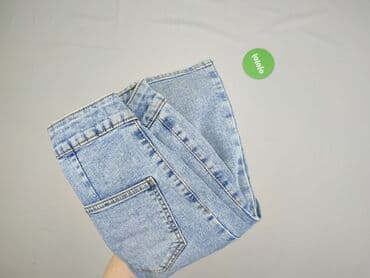 dżinsy z rozszerzanymi nogawkami: Denim, Jeansy damskie, rozmiar XS — 5