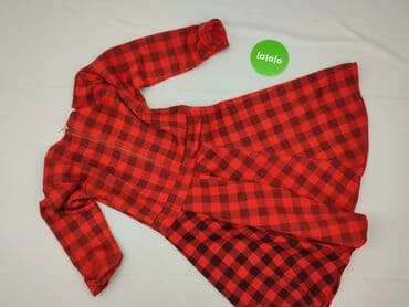 sukienka w czerwoną kratę damska: Sukienka damska, rozmiar S — 4