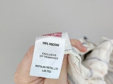 cargo pull and bear: Papaya, Spodnie materiałowe damskie, rozmiar L — 5