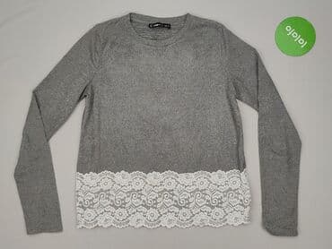 sweter z tiulowymi rękawami: FB Sister, Sweter damski, rozmiar XS — 2
