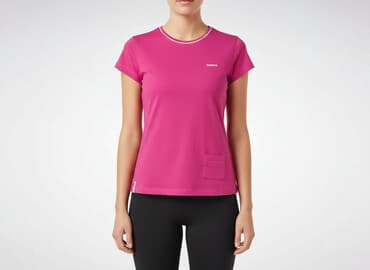 koszulka realu madryt rozowa: Reebok, T-shirt damski, rozmiar M — 6