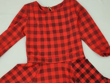 sukienka w czerwoną kratę damska: Sukienka damska, rozmiar S — 2