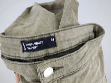 woskowane jeansy z wysokim stanem: Jeansy damskie, rozmiar XL — 4