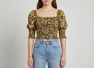 kapcie niedźwiedzie: PULL&BEAR, Bluzka damska, rozmiar S — 7