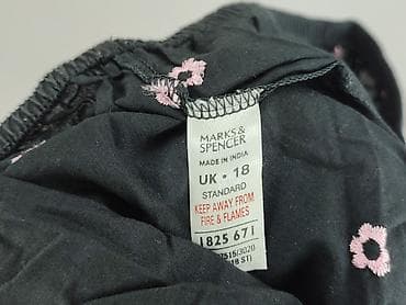 patchworkowe spodnie: Marks & Spencer, Spodnie 3/4 damskie, rozmiar 3XL — 4