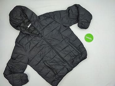 botki nessi: Męska pikowana kurtka z kapturem CLEVE, rozmiar XXL - Typ: lekka — 2