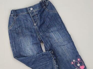 podkoszulki dla niemowląt: Denim pants, 9-12 months, condition - Perfect — 1
