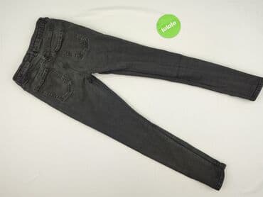 srebrne jeansy: DENIM JEANS, Jeans for women, size M — 4