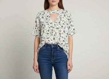 biała marynarka stradivarius: & Other Stories, Bluzka damska, XS — 6