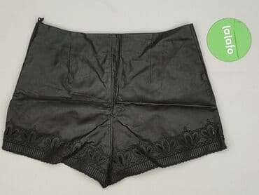 krótkie spodenki skórzane damskie: H&M, Szorty damskie, rozmiar M — 3