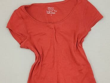 calvin klein performance t shirty: Papaya, T-shirt damski, S — 1