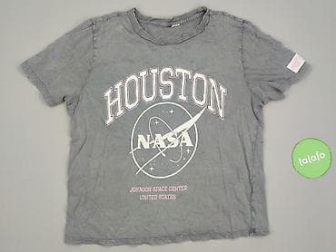 relab niebieska: T-shirt damski, rozmiar 2XL — 2