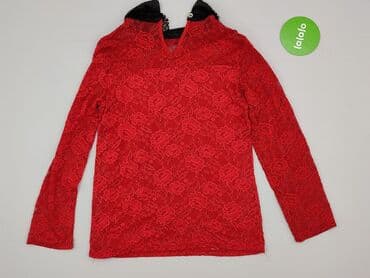 eleganckie czerwona bluzki: Women's blouse, size S — 3