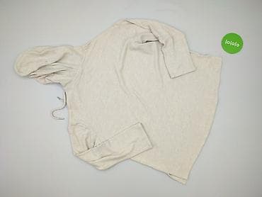 niebieska bluzka h m: H&M, Bluza z kapturem damska, rozmiar S — 3