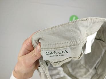 ccc srebrne buty: Canda, Spodnie materiałowe damskie, rozmiar L — 4