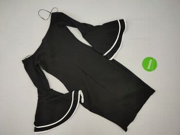 czarne body eleganckie: BODY FLIRT, Sukienka damska, rozmiar S — 3