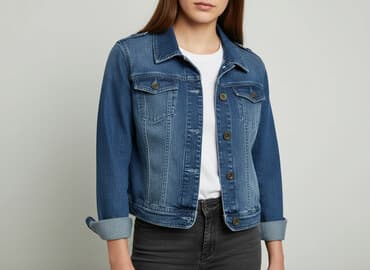 andzela kurtka jeansowa: Jeansy damskie, rozmiar S — 6