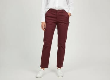 używane ubrania online: Spodnie materiałowe damskie, rozmiar L — 1