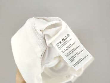 biale szerokie jeansy: Bik Bok, Spodnie materiałowe damskie, rozmiar S — 5