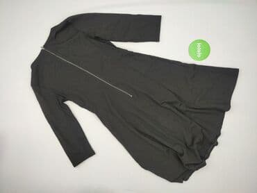 czarna sukienka ze srebrnymi wstawkami: Bonprix, Sukienka damska, M — 3