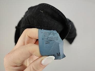 modne duże rozmiary spodnie: Spodnie materiałowe damskie, rozmiar M — 4