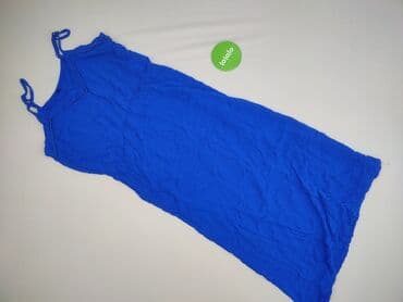 sukienki maxi na wesele niebieska: Sukienka damska, rozmiar L — 2