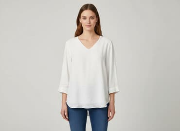 obcisla biale bluzki: Vero Moda, Bluzka damska, rozmiar L — 6
