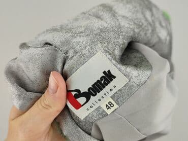 metaliczne kurtki: Marynarka damska, rozmiar 4XL — 4