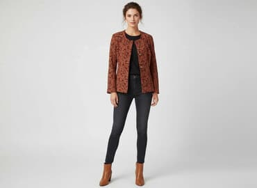 czekoladowa bluzki: Bluzka damska, rozmiar S — 5