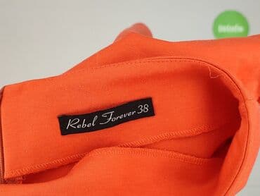 czarne spódniczka plisowane: Rebel, Spódnica damska, M — 4