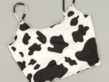 klapki panterka shein: Shein, Top damski, rozmiar S — 1