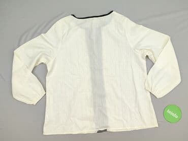 biala bluzka z dlugim rekawem: Bluzka damska, rozmiar M — 3