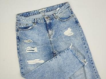 jeans mom fit pull and bear: PULL&BEAR, Jeansy damskie, rozmiar L — 1