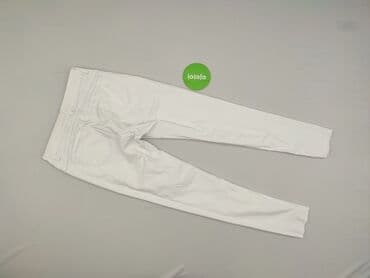 woskowane legginsy z wysokim stanem zara: Material trousers for women, size S (EU 36) — 3