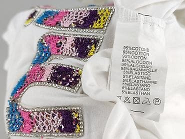 t shirt boho: Smile, T-shirt damski, rozmiar L — 4