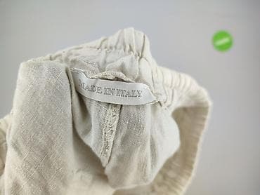 asterix bielizna: Lniane spodnie damskie – Made in Italy - Materiał: 100% len (lekki — 4